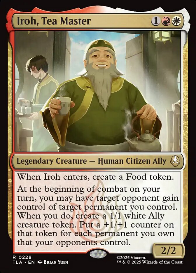 Iroh, Tea Master - Avatar: The Last Airbender