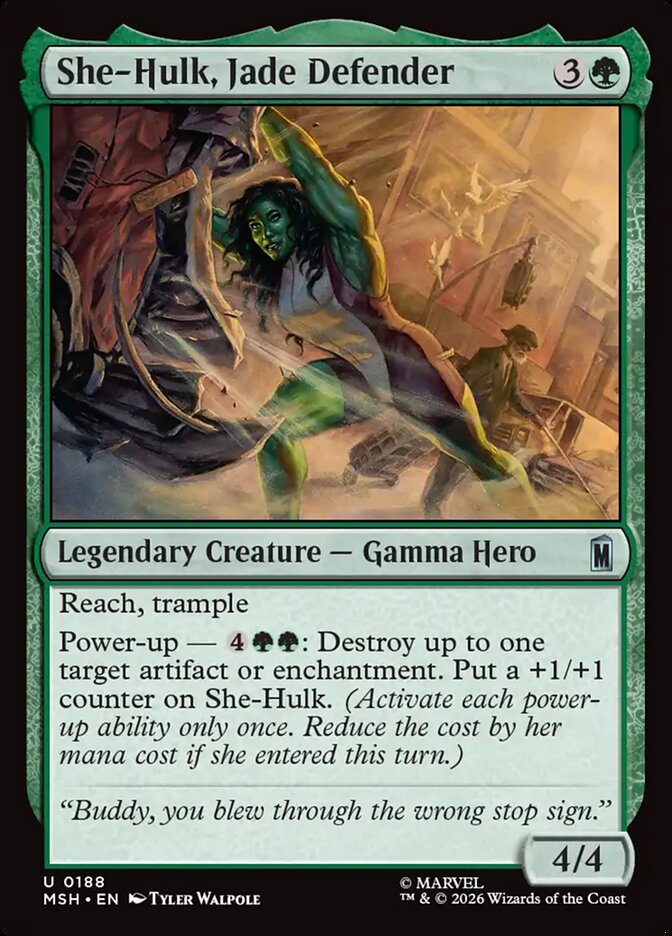 She-Hulk, Jade Defender - Marvel Super Heroes