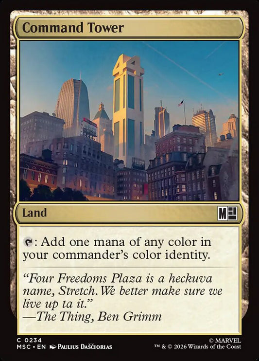 Command Tower - Marvel Super Heroes Commander