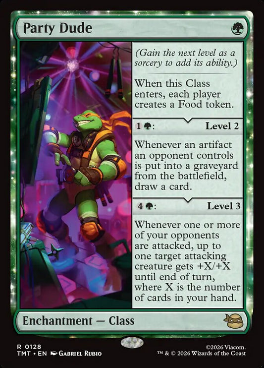 Party Dude - Teenage Mutant Ninja Turtles