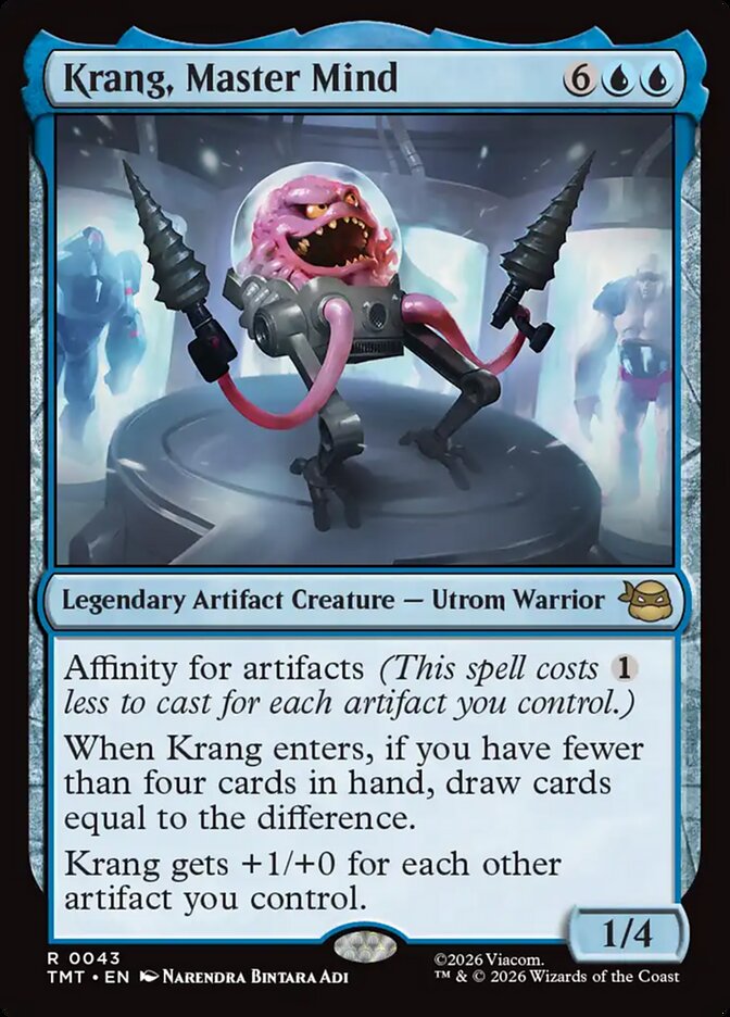 Krang, Master Mind - Teenage Mutant Ninja Turtles