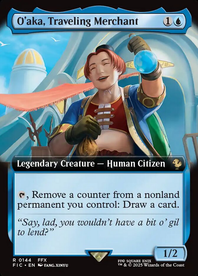 O'aka, Traveling Merchant - Final Fantasy Commander