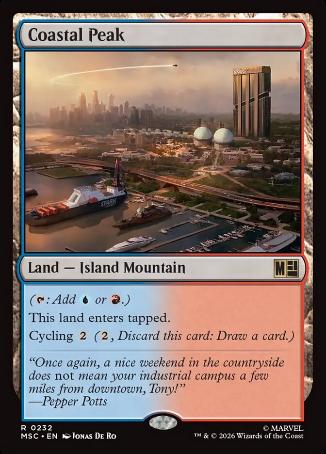 Coastal Peak - Marvel Super Heroes Commander