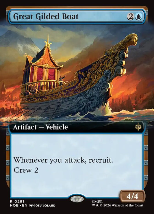 Great Gilded Boat - The Hobbit