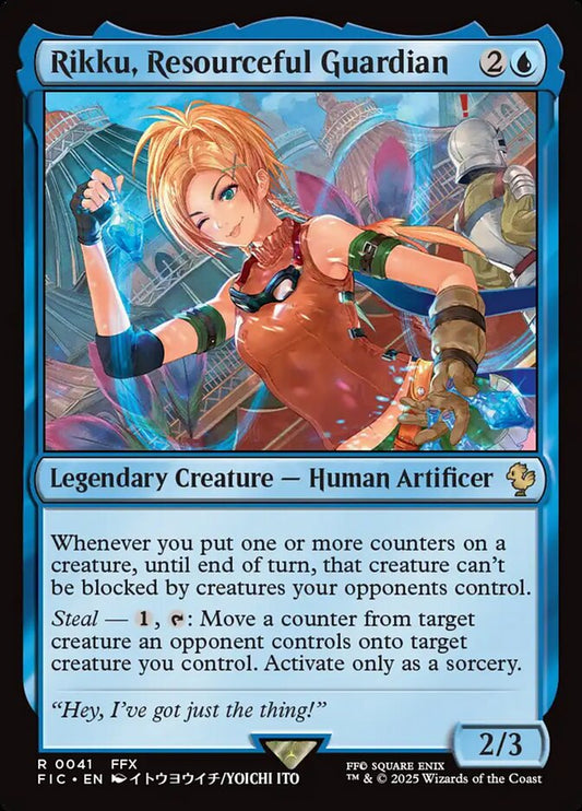Rikku, Resourceful Guardian - Final Fantasy Commander