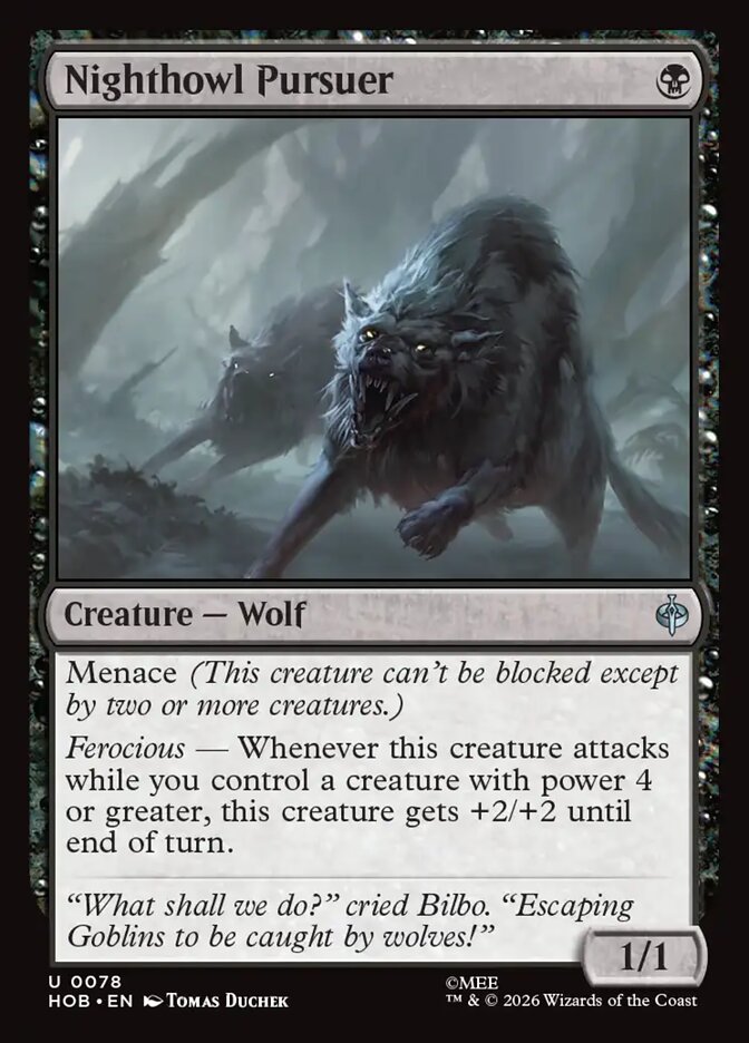 Nighthowl Pursuer - The Hobbit