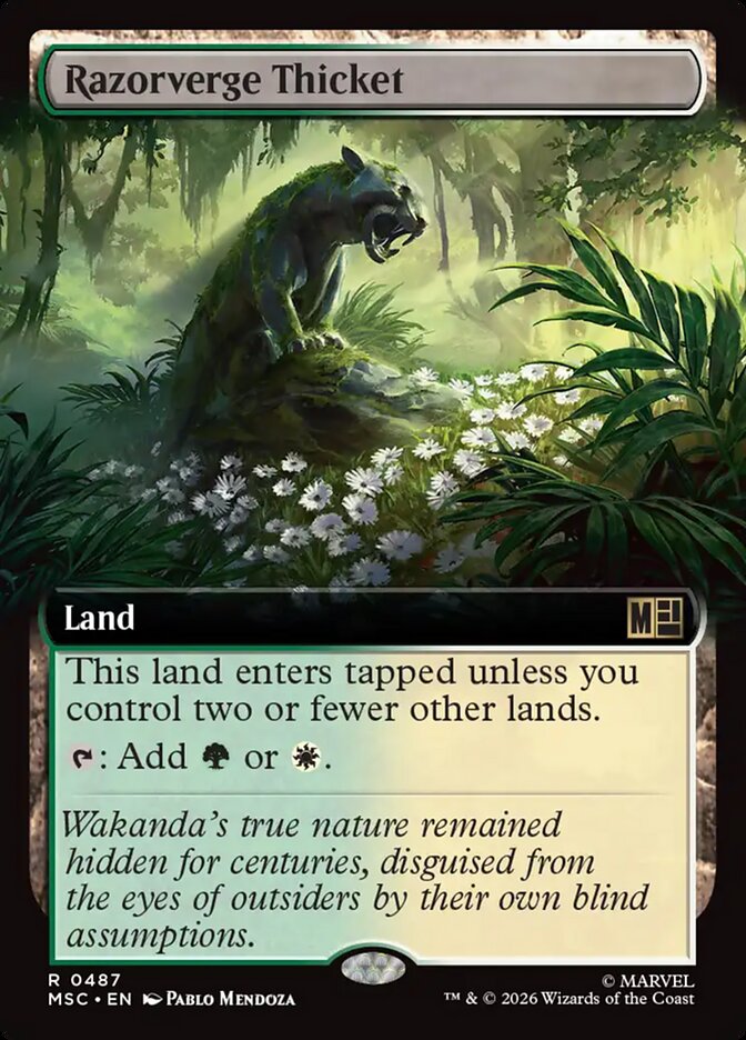 Razorverge Thicket - Marvel Super Heroes Commander