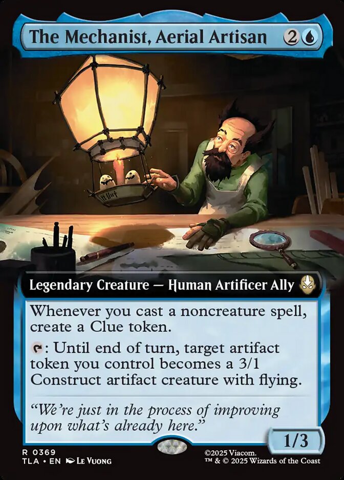 The Mechanist, Aerial Artisan - Avatar: The Last Airbender