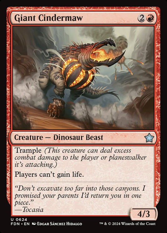 Giant Cindermaw - Foundations