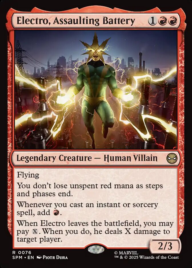 Electro, Assaulting Battery - Marvel's Spider-Man