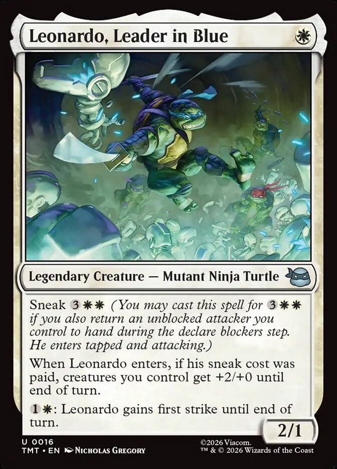 Leonardo, Leader in Blue - Teenage Mutant Ninja Turtles