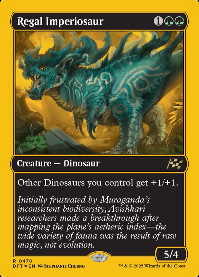 Regal Imperiosaur - Aetherdrift