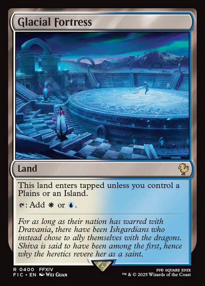 Glacial Fortress - Final Fantasy Commander