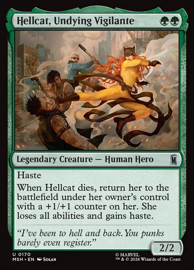 Hellcat, Undying Vigilante - Marvel Super Heroes