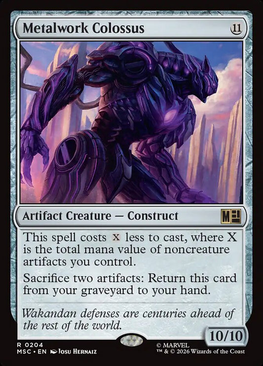 Metalwork Colossus - Marvel Super Heroes Commander