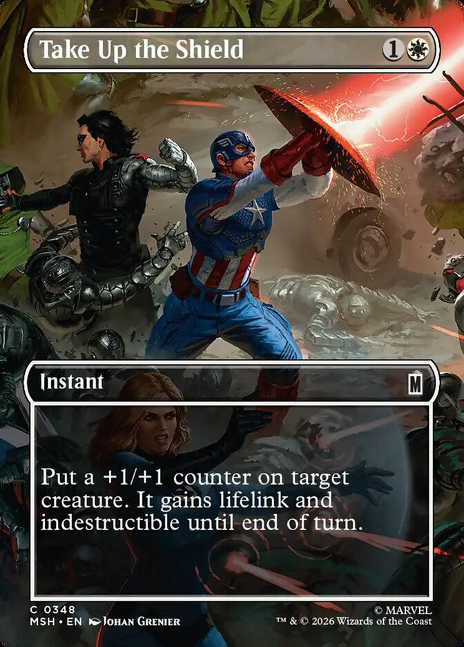 Take Up the Shield - Marvel Super Heroes