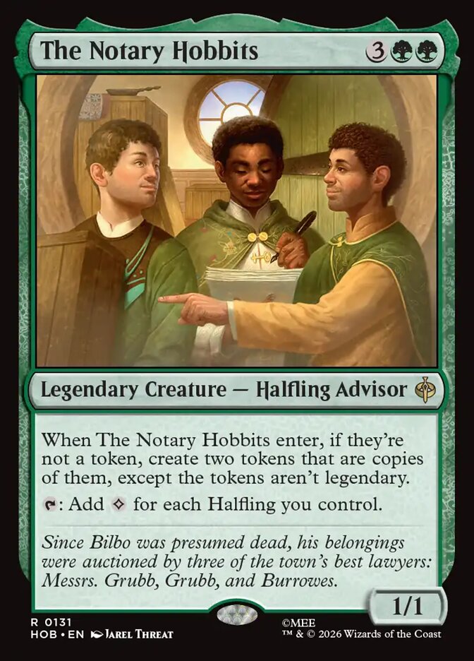 The Notary Hobbits - The Hobbit