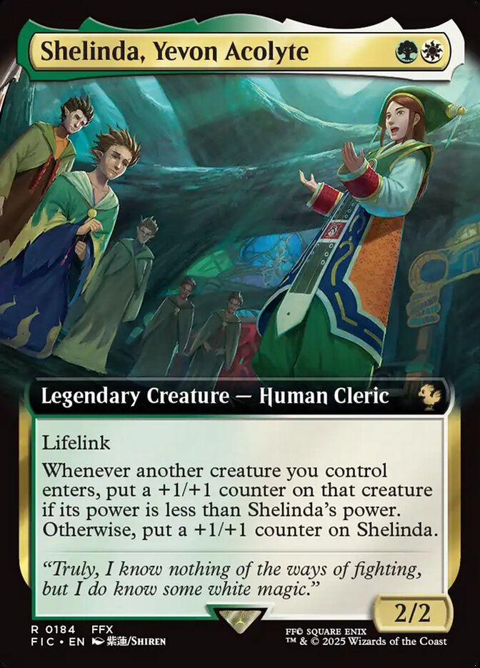 Shelinda, Yevon Acolyte - Final Fantasy Commander