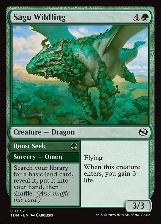 Sagu Wildling // Roost Seek - Tarkir: Dragonstorm