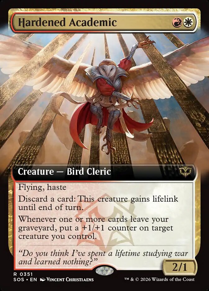 Hardened Academic - Secrets of Strixhaven