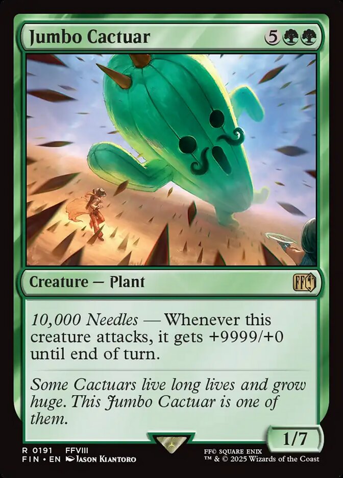 Jumbo Cactuar - Final Fantasy
