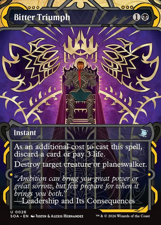 Bitter Triumph - Secrets of Strixhaven Mystical Archive