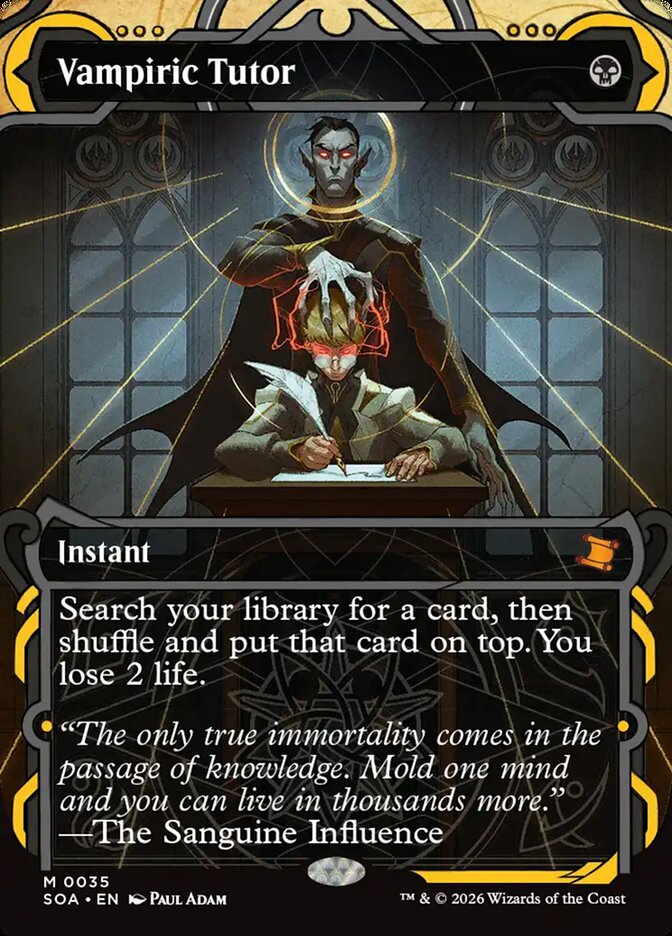 Vampiric Tutor - Secrets of Strixhaven Mystical Archive