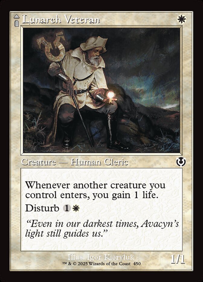 Lunarch Veteran // Luminous Phantom - Innistrad Remastered