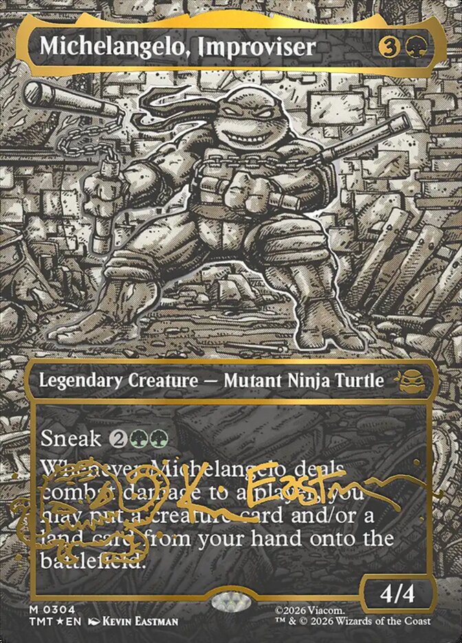 Michelangelo, Improviser - Teenage Mutant Ninja Turtles