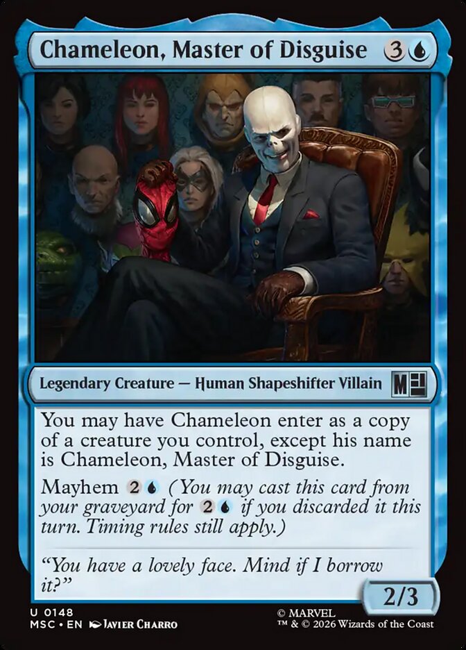 Chameleon, Master of Disguise - Marvel Super Heroes Commander