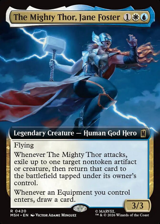 The Mighty Thor, Jane Foster - Marvel Super Heroes
