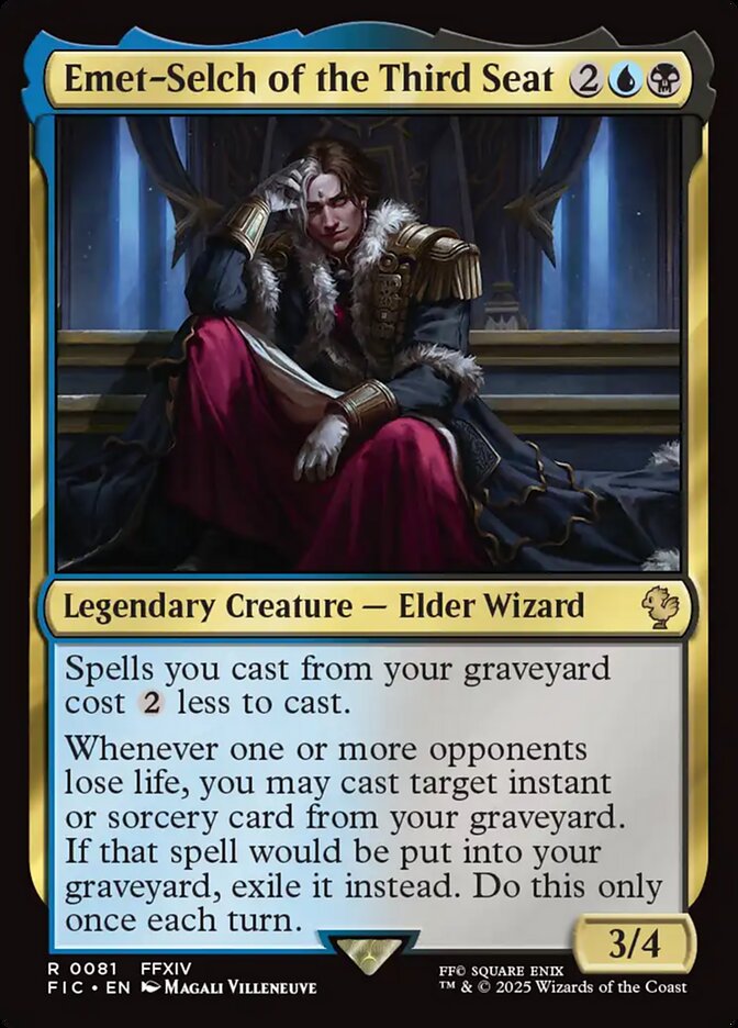 Emet-Selch of the Third Seat - Final Fantasy Commander