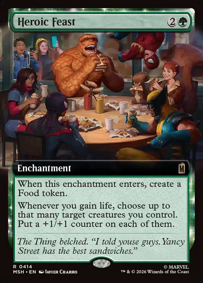 Heroic Feast - Marvel Super Heroes