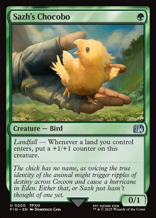 Sazh's Chocobo - Final Fantasy