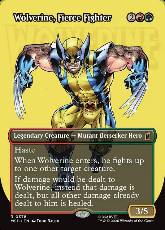 Wolverine, Fierce Fighter - Marvel Super Heroes