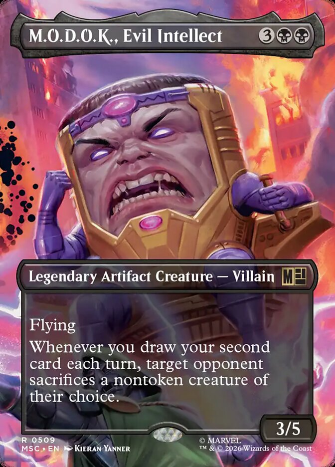 M.O.D.O.K., Evil Intellect - Marvel Super Heroes Commander
