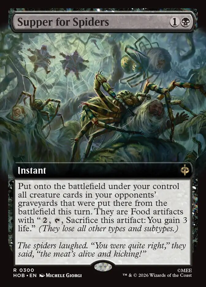 Supper for Spiders - The Hobbit