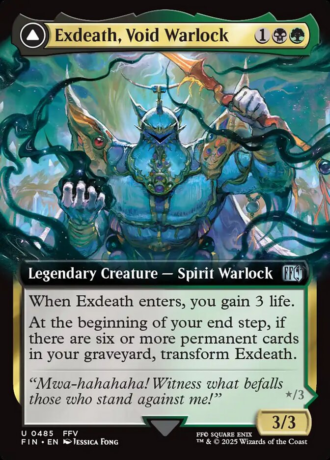 Exdeath, Void Warlock // Neo Exdeath, Dimension's End - Final Fantasy
