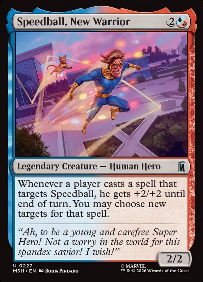 Speedball, New Warrior - Marvel Super Heroes