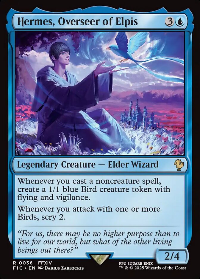 Hermes, Overseer of Elpis - Final Fantasy Commander