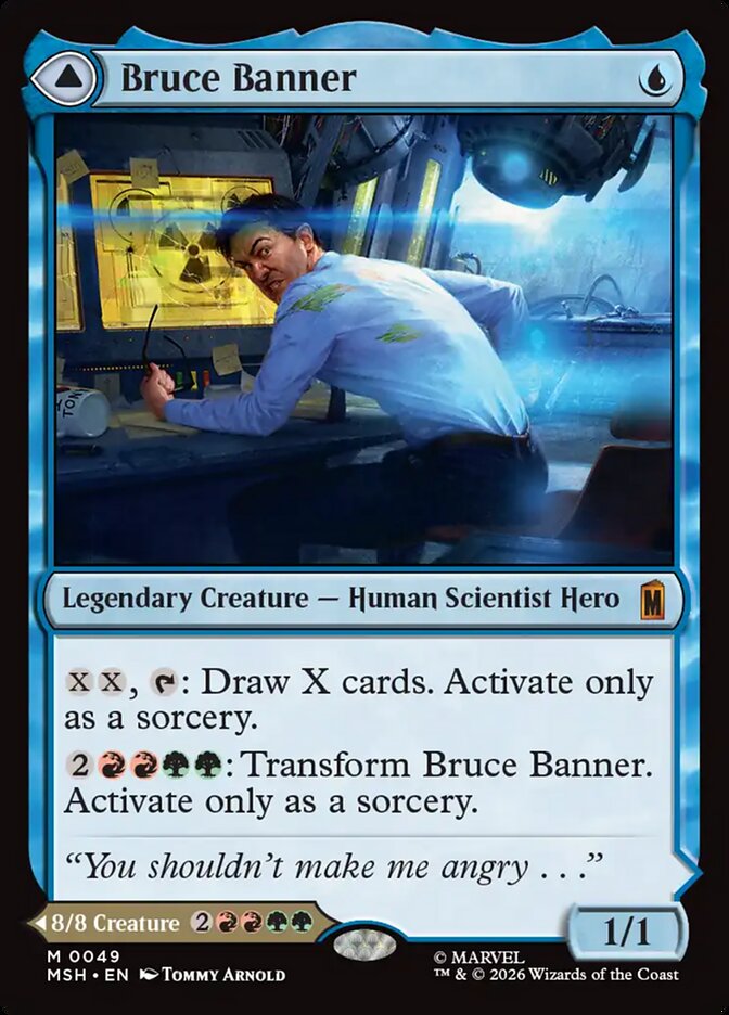 Bruce Banner // The Incredible Hulk - Marvel Super Heroes