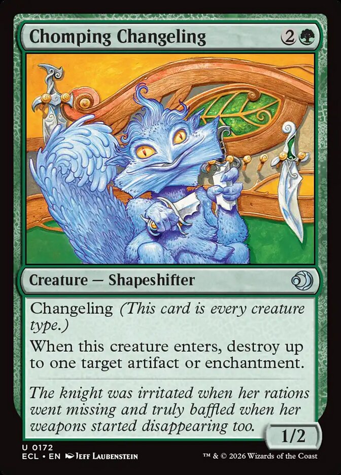 Chomping Changeling - Lorwyn Eclipsed