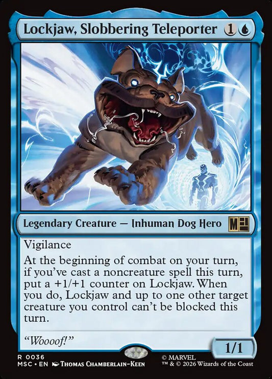 Lockjaw, Slobbering Teleporter - Marvel Super Heroes Commander