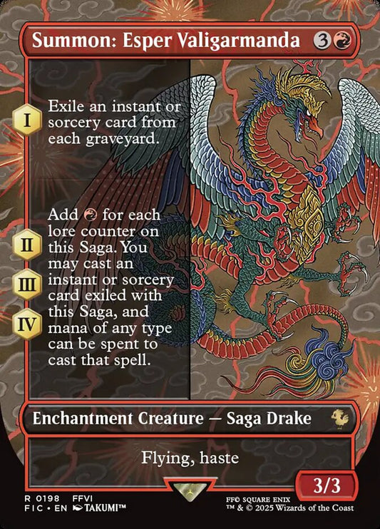 Summon: Esper Valigarmanda - Final Fantasy Commander