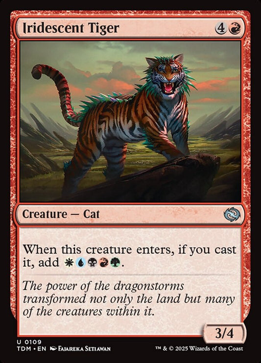 Iridescent Tiger - Tarkir: Dragonstorm