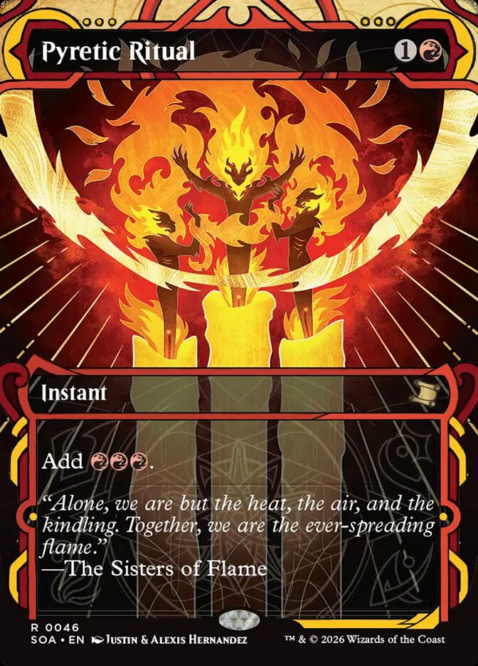 Pyretic Ritual - Secrets of Strixhaven Mystical Archive