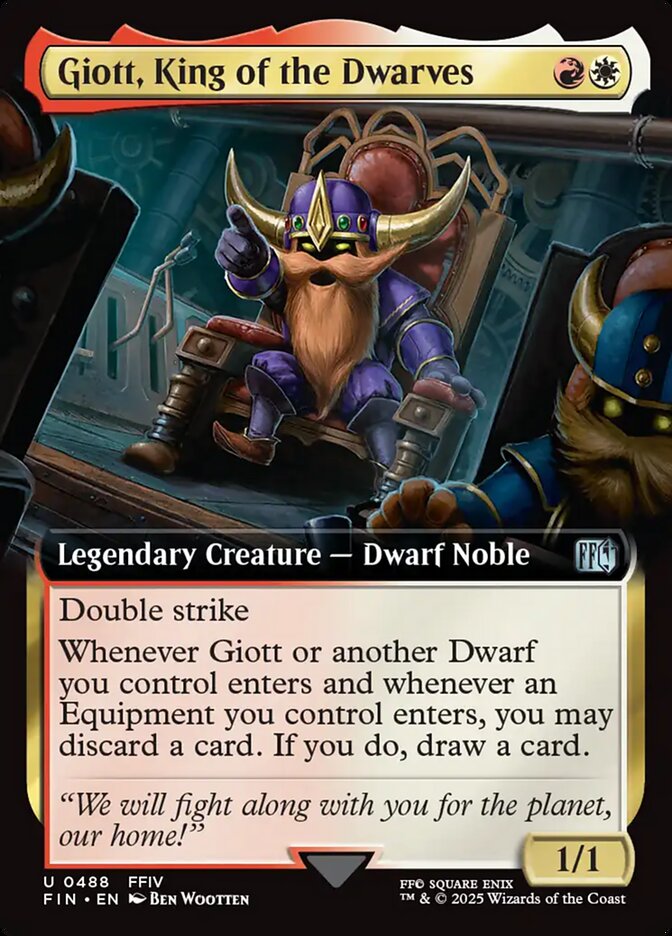 Giott, King of the Dwarves - Final Fantasy