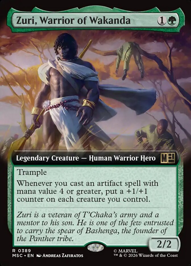 Zuri, Warrior of Wakanda - Marvel Super Heroes Commander