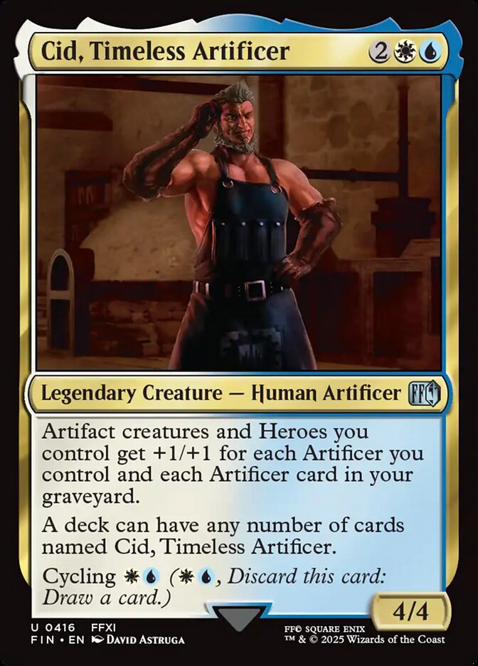 Cid, Timeless Artificer - Final Fantasy
