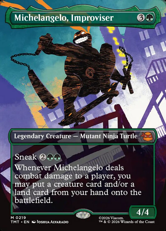 Michelangelo, Improviser - Teenage Mutant Ninja Turtles